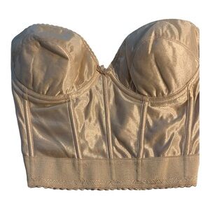 Sintrigue tan vintage corset bra style 1140. Size 42D. Never worn.